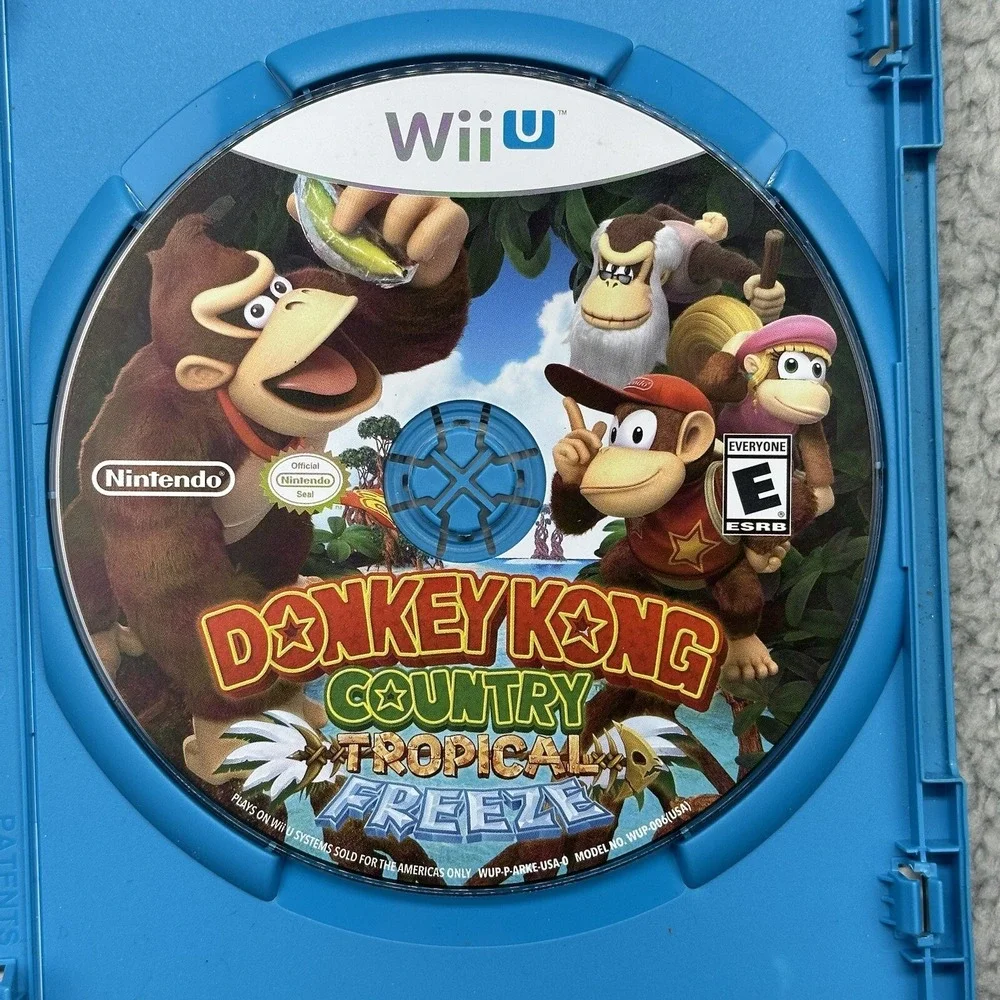 Nintendo Selects Wii U Donkey Kong Country: Tropical Freeze (Wii U, 2016) Game